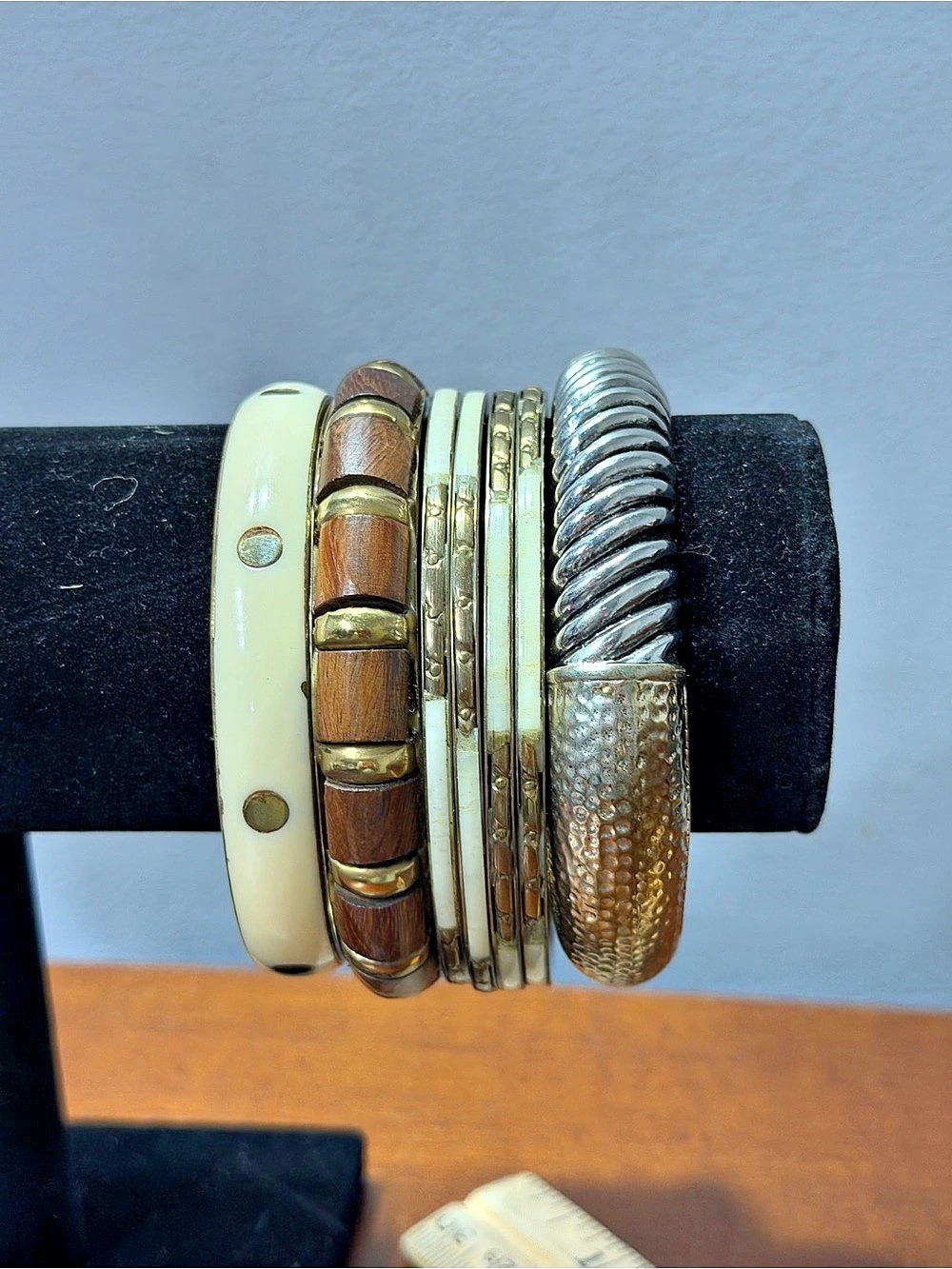 Mixed Metal Bracelet Stack